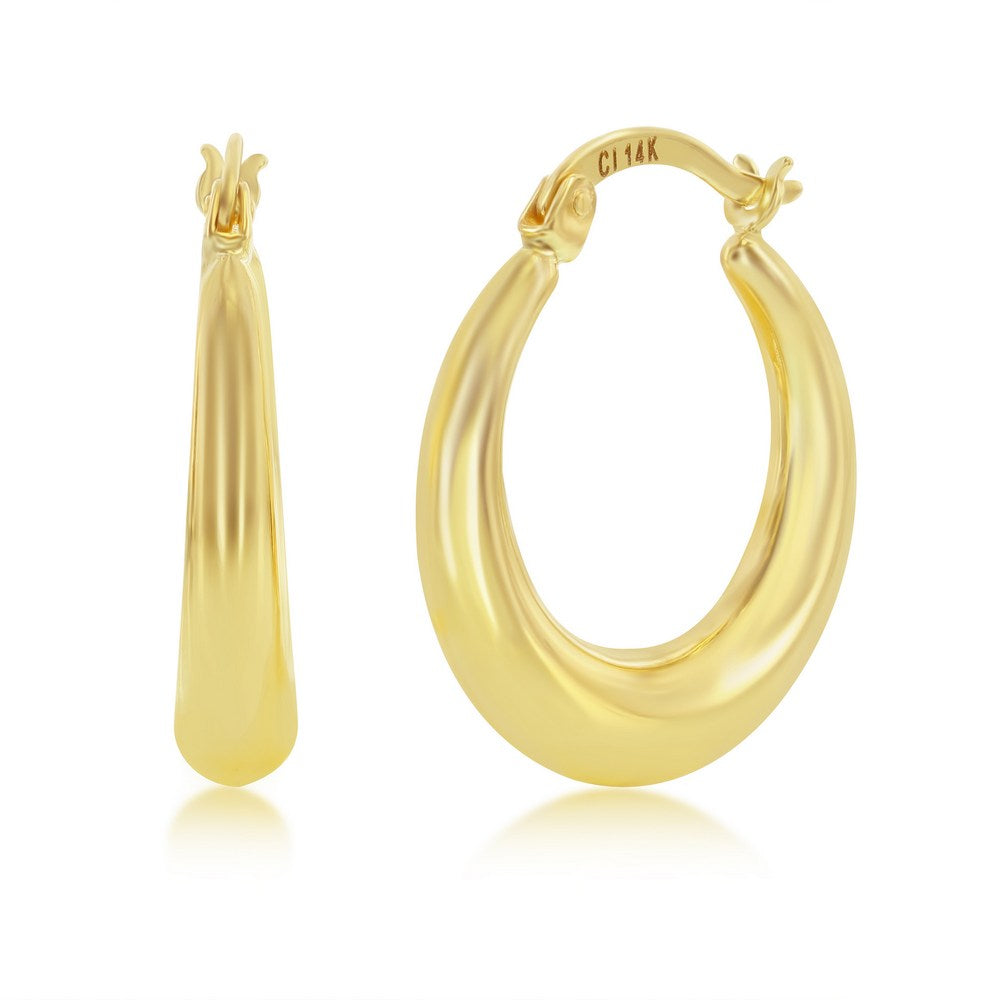 14K Hoop Earrings