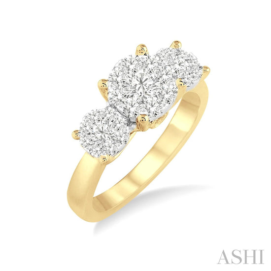 Past Present & Future LoveBright Essential Diamond Ring