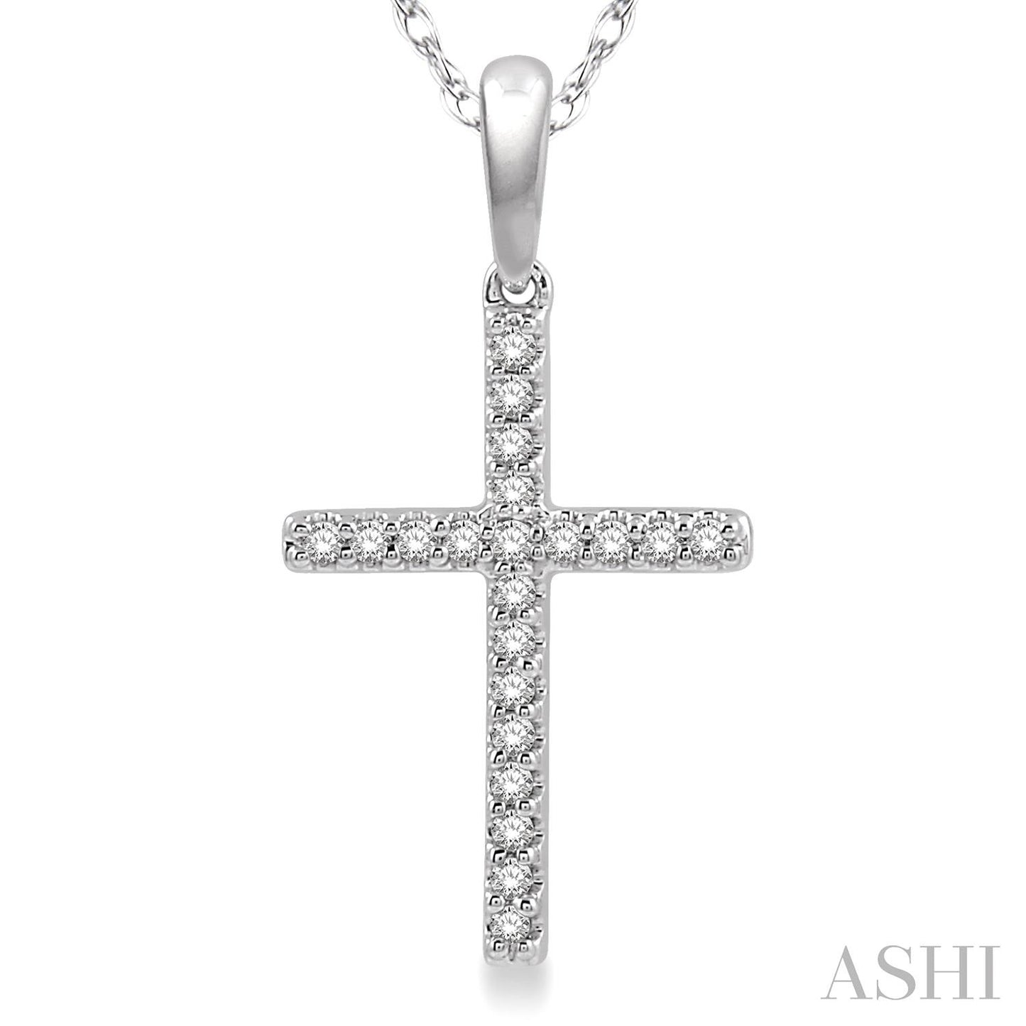 Cross Petite Diamond Pendant