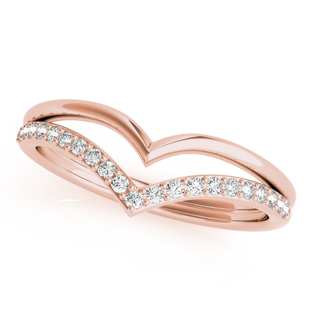 Diamond Chevron Fashion Ring Style