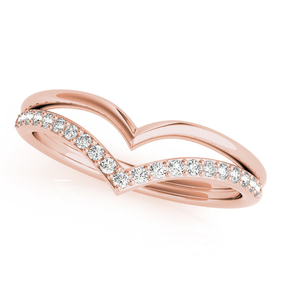 Diamond Chevron Fashion Ring Style