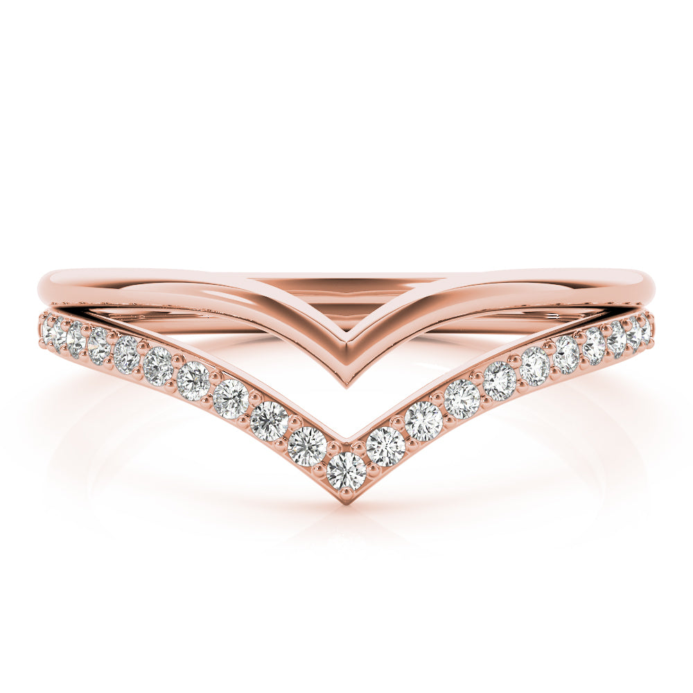 Diamond Chevron Fashion Ring Style