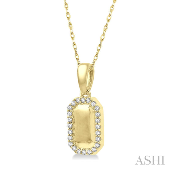 Diamond Tag Pendant