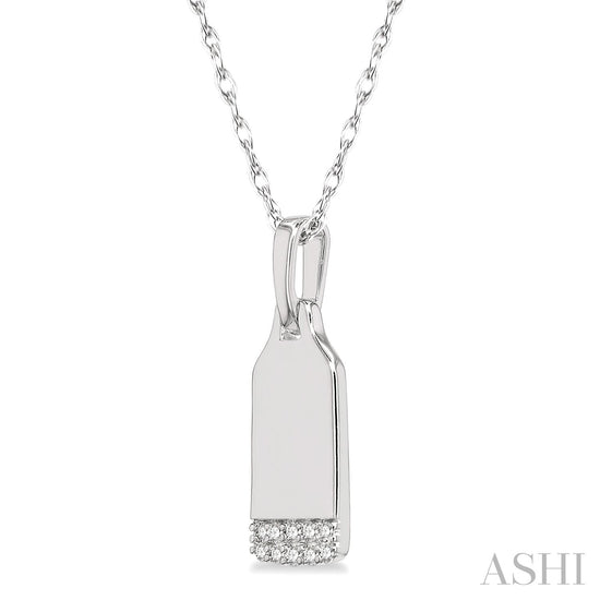 Diamond Tag Pendant