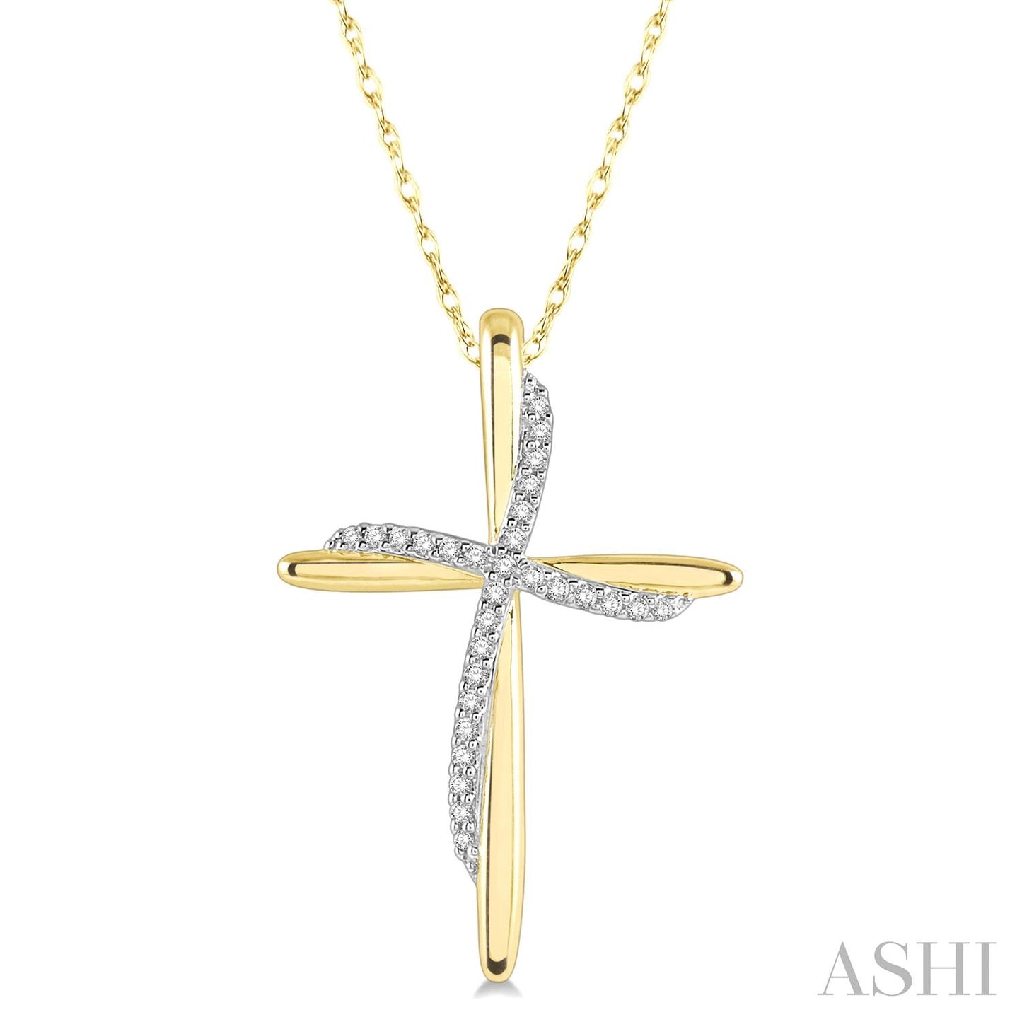 Cross Diamond Fashion Pendant