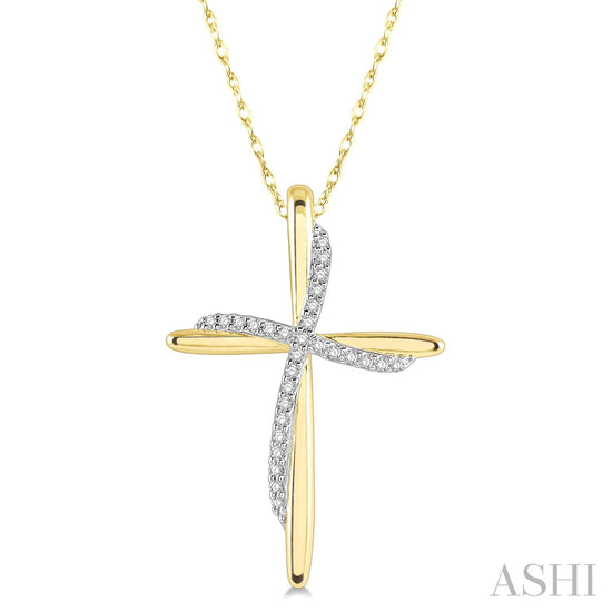 Cross Diamond Fashion Pendant