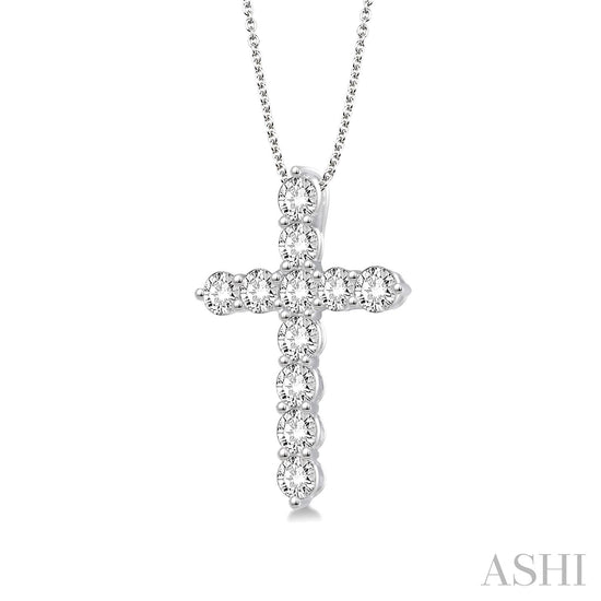 Cross Diamond Pendant